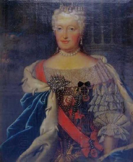 Louis de Silvestre Portrait of Maria Josepha of Austria (1699-1757), Queen consort of Poland China oil painting art